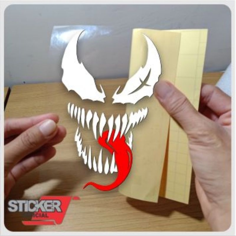 

sticker logo venom, venom, stiker nyala