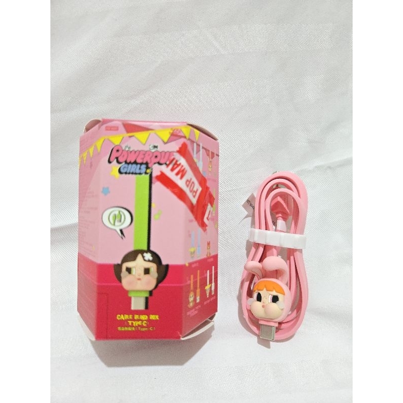POP MART THE POWERPUFF GIRLS CABLE BLIND BOX TYPE C - KABEL POPMART TYPE C