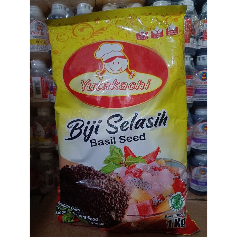 

BIJI SELASIH 1KG BASIL SEED KEMASAN HIGENIS