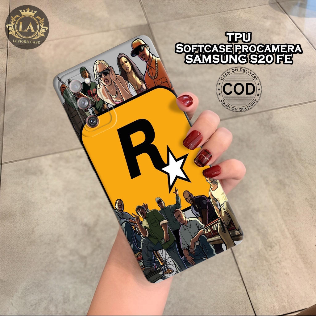 Case Samsung S20 FE Terbaru - Leviora Case - Fashion Case GTA - Softcase Samsung S20 FE - Case Pro C