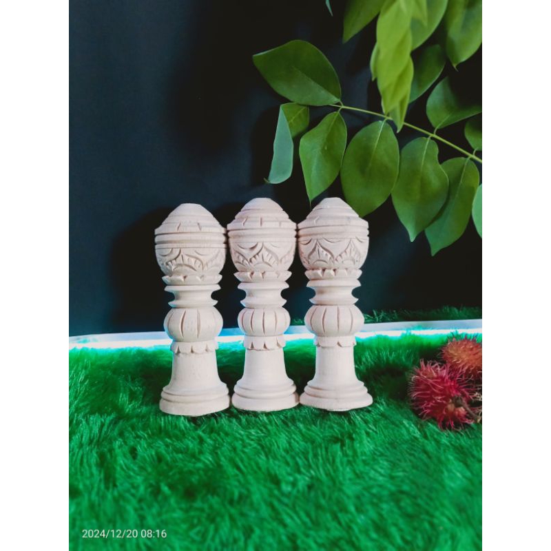 1 PION UKIR UNTUK SANGKAR BURUNG,TANPA CANTOLAN,PION AJA