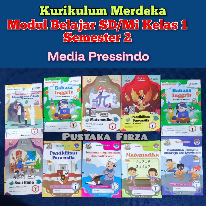 LKS Kurikulum Merdeka Kelas 1 SD/Mi Semester 2 Media Pressindo/Bupin