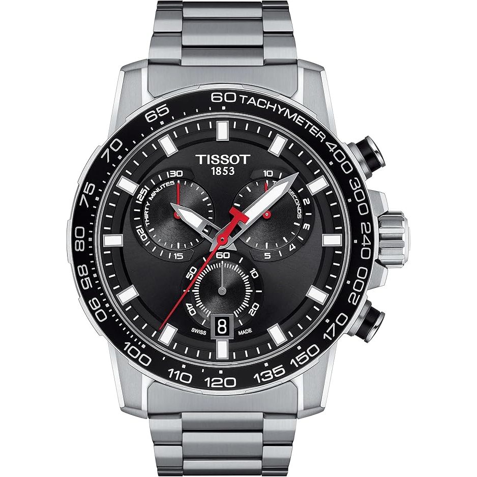 Tissot Supersport Chrono Jam tangan pria Original T125.617.11.051.00