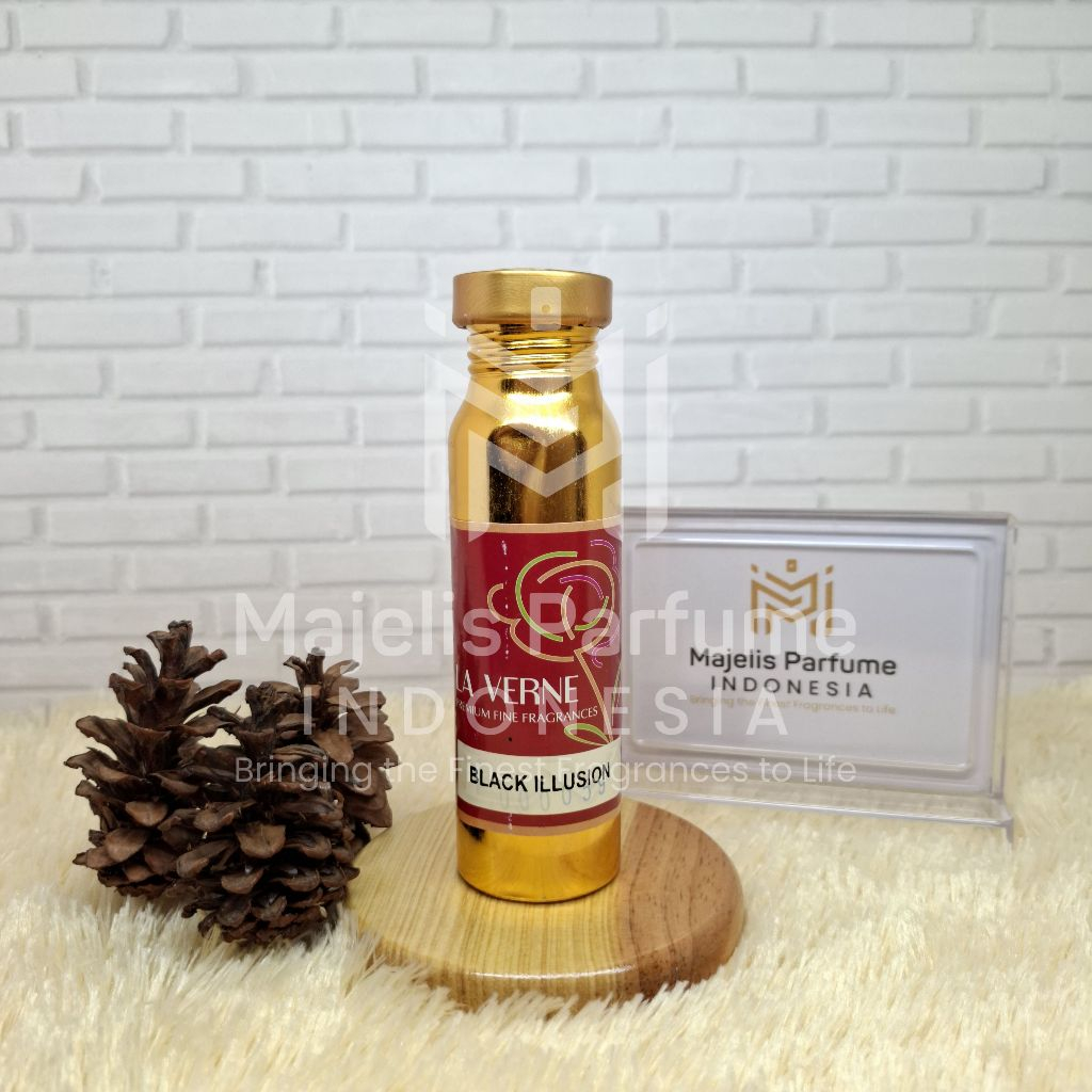 BLACK ILLUSION Inspired Of BLACK OPIUM PURE ILLUSION YSL Segel 100gr By LA VERNE