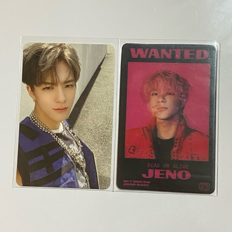 photocard jeno reload rollin ver lenti glitch mode