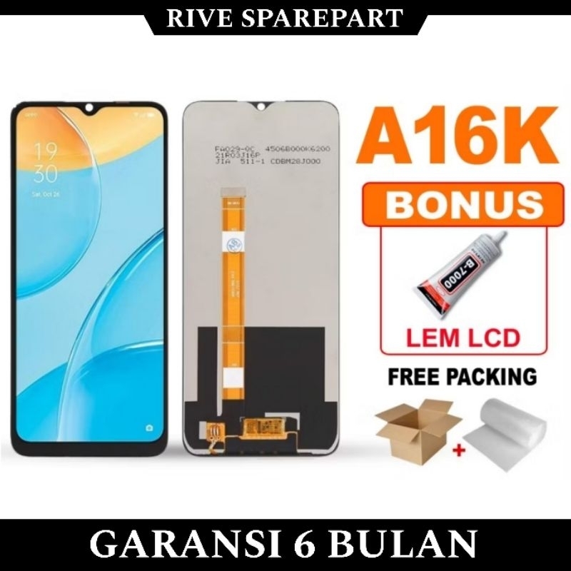 ORIGINAL LCD OPPO A16K FULLSET TOUCHSCREEN ORI