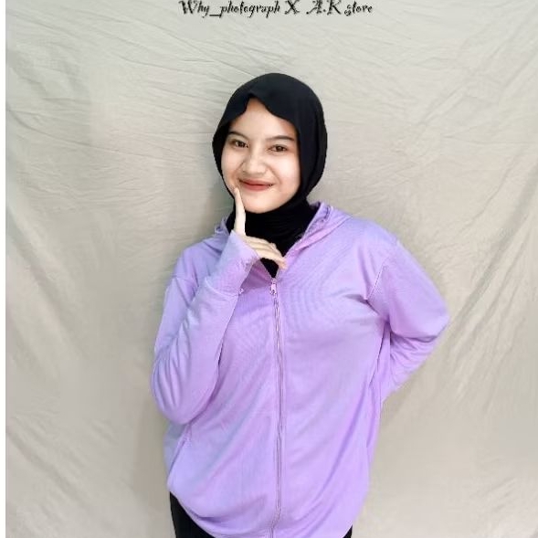 Jaket Model Uniqlo Unisex Dri Fit || Jaket Olahraga Pria Wanita Unisex || Anti UV