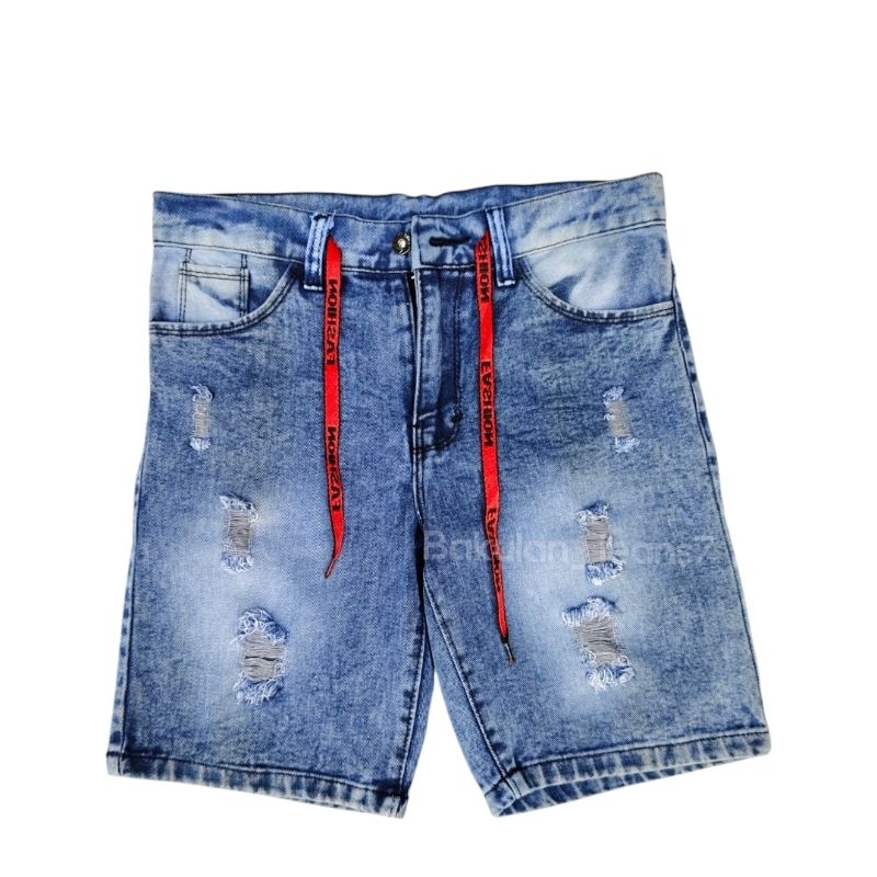 CELANA PENDEK PRIA JEANS SOBEK KEKINIAN//CELANA PENDEK PRIA DISTRO KEREN_CELANA PENDEK PRIA BROTSHOT