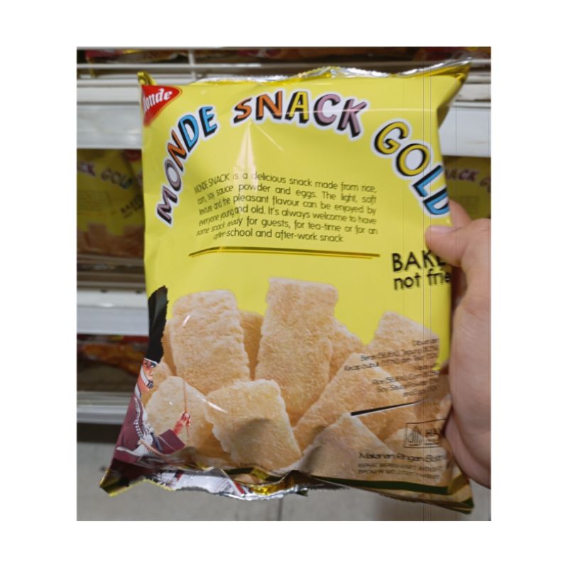 

MONDE SNACK GOLD 50GR ISI 10 PCS