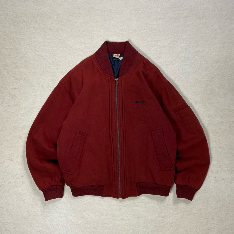 Vtg Ellesse Wol Jacket