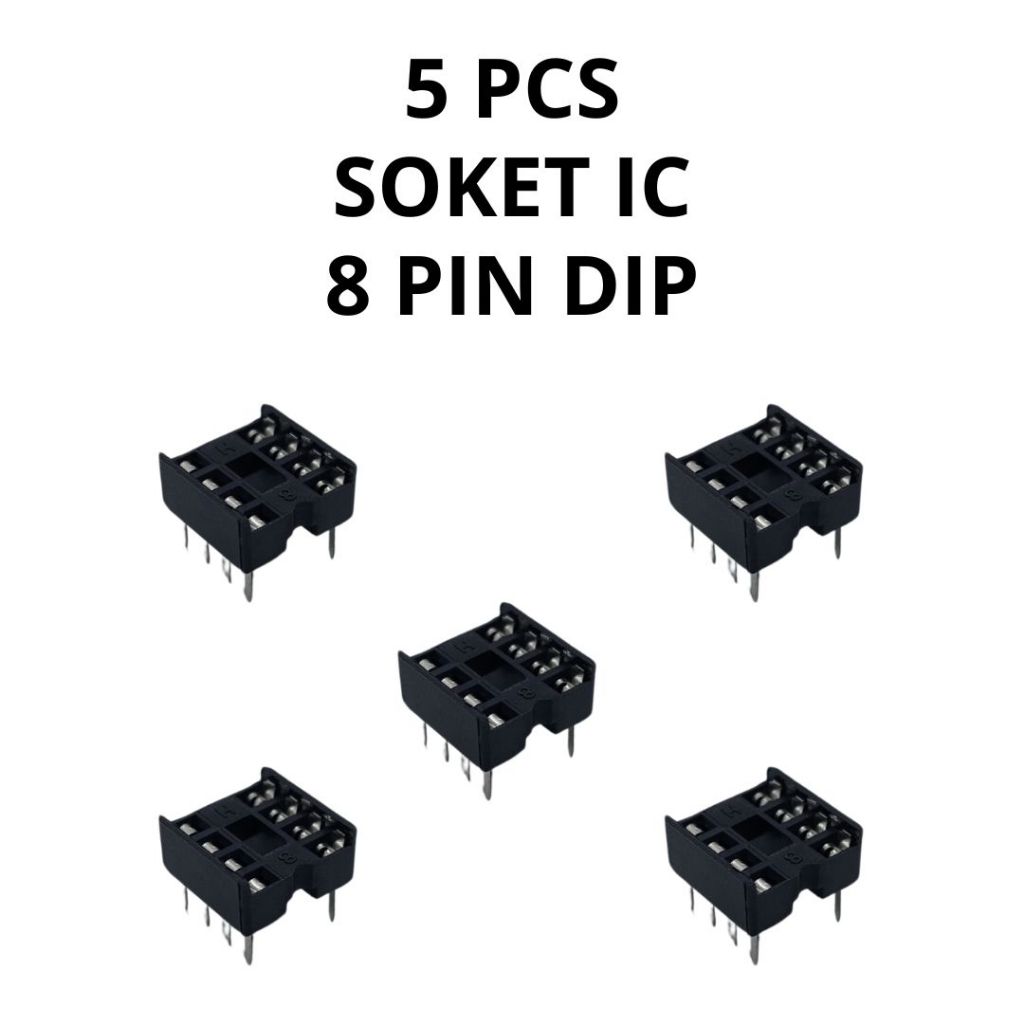 SOKET IC 2X4 SOKET IC 8 PIN