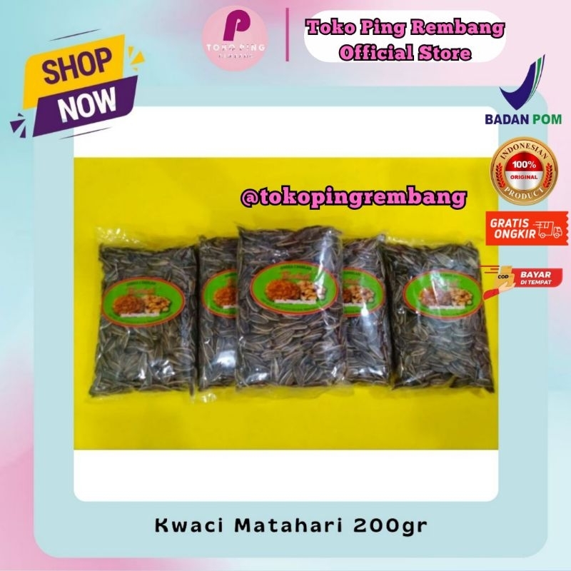 

Kwaci Matahari 200gr Murahh