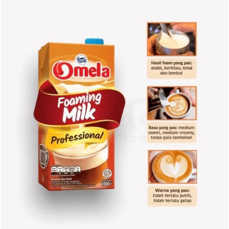 

Omela Foaming 1 ltr / Susu Creamer