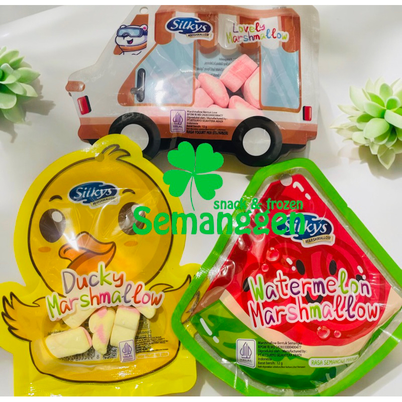 

Silky Marshmallow 1 pack isi 10 bungkus