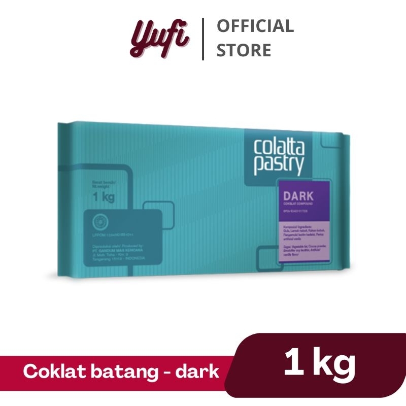 

Colatta pastry chocolate dark - coklat batang