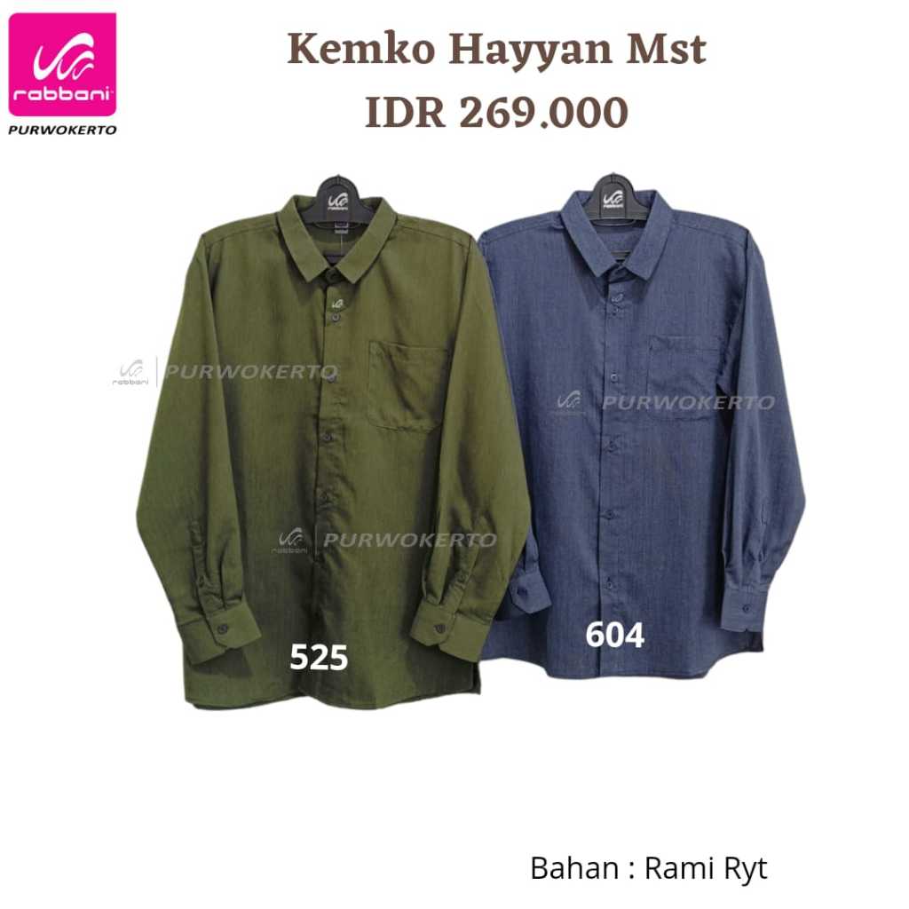 RABBANI - KEMEJA KOKO RABBANI HAYYAN MST / KEMKO HAYYAN MST RABBANI