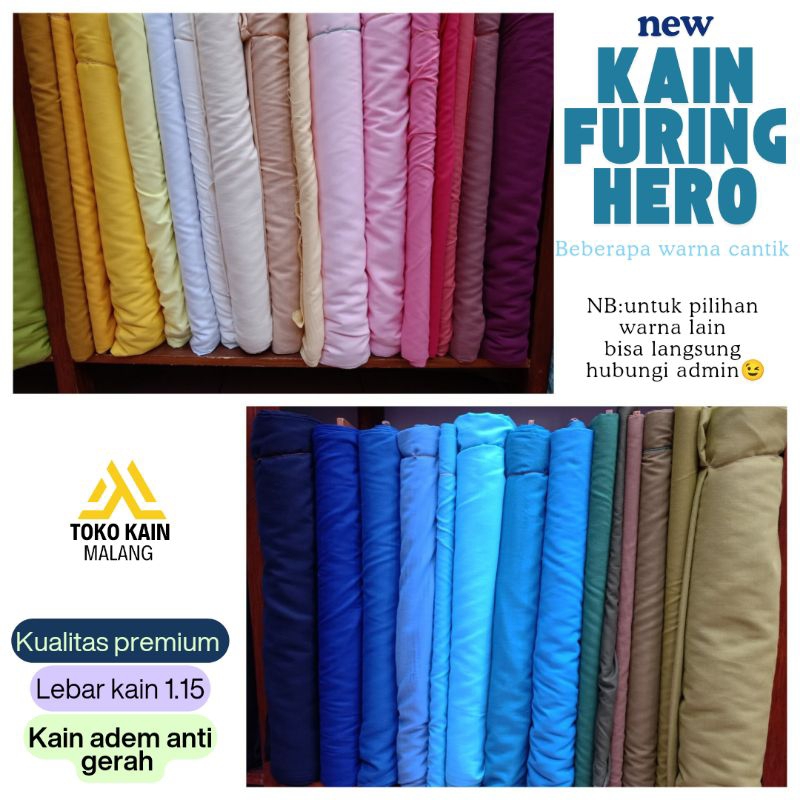 KAIN FURING | KAIN FURING KATUN/FURING HERO/FURING ERO/FURING TELOR METERAN (HARGA PER 1 METER)
