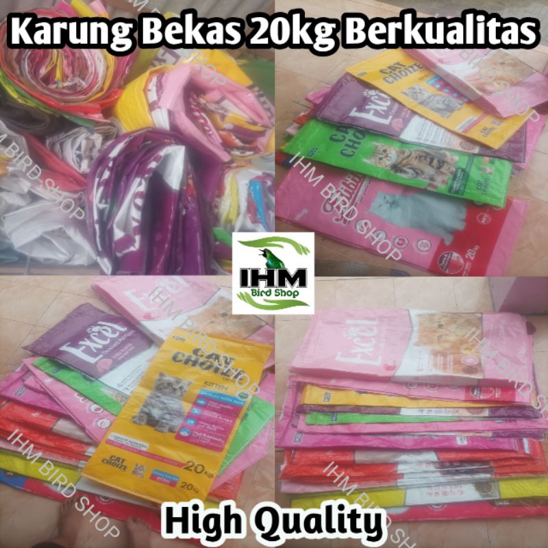 Karung Bekas Masih Fresh High Quality Cocok Untuk Taruh Barang Agar Terlihat Rapi Bisa Dibuat Keraji