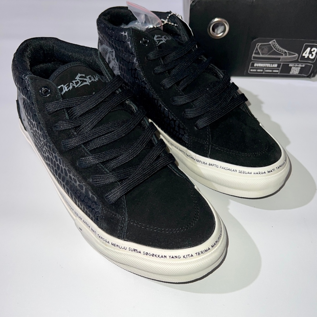 DEADSQUAD x Beazt / Deadshoe DVRKSTELLAR / size: 43 (NEW) / Sepatu Deadsquad Official Merchandise