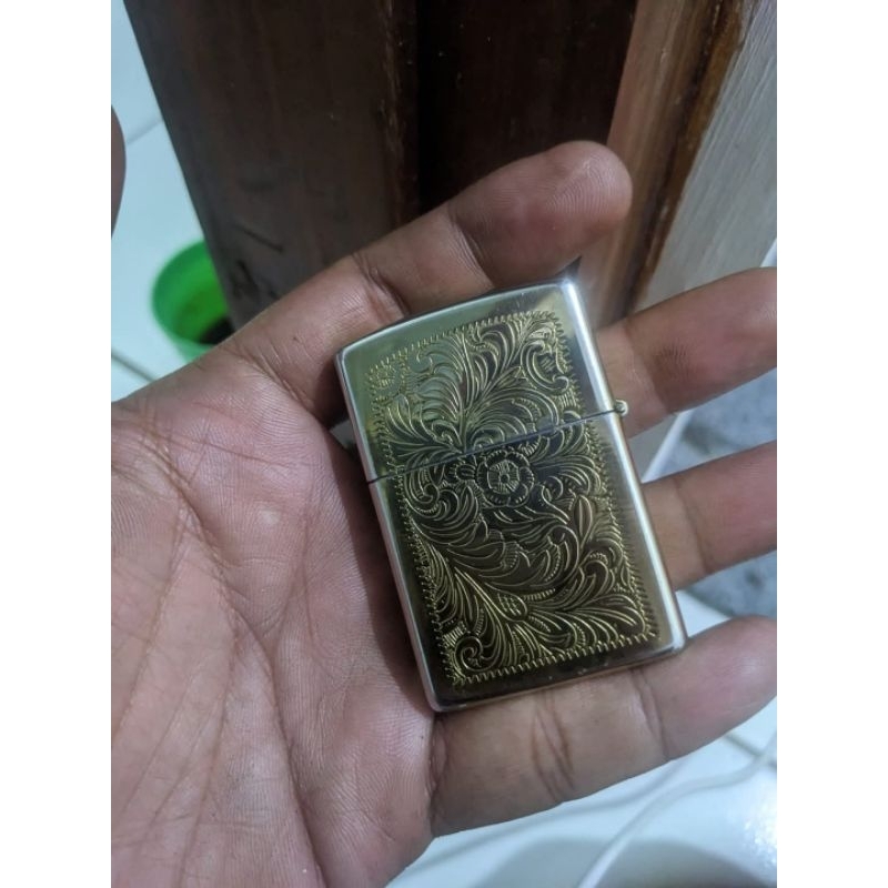 Zippo Venetian Gold Plate