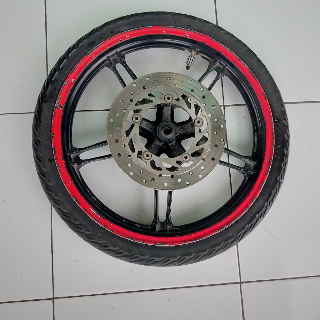 velg velk depan set disk ori original yamaha mx king mx 150 old 2PV
