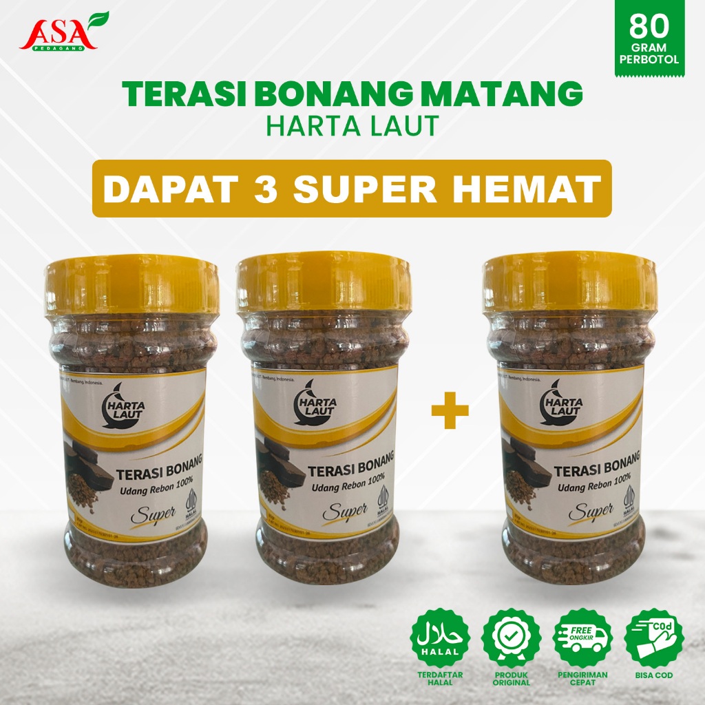 

Terasi Matang Siap Pakai Bonang Lasem 240 Gram Oleh Oleh Rembang