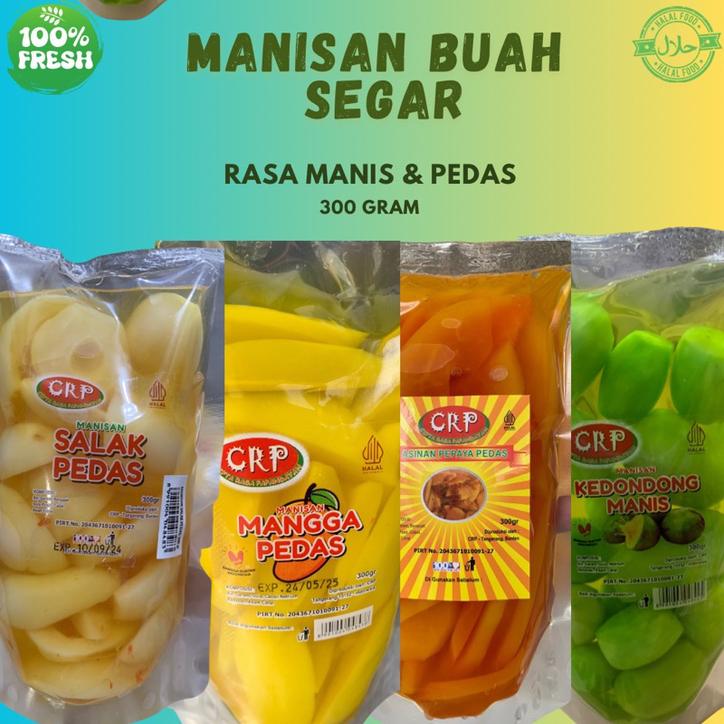 

Manisan buah Segar premium / Manisan Mangga / Manisan Kedondong / Manisan Salak / Manisan Pepaya