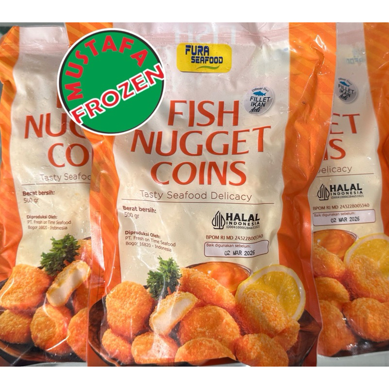 

Fura Fish Naget Coin 500gr