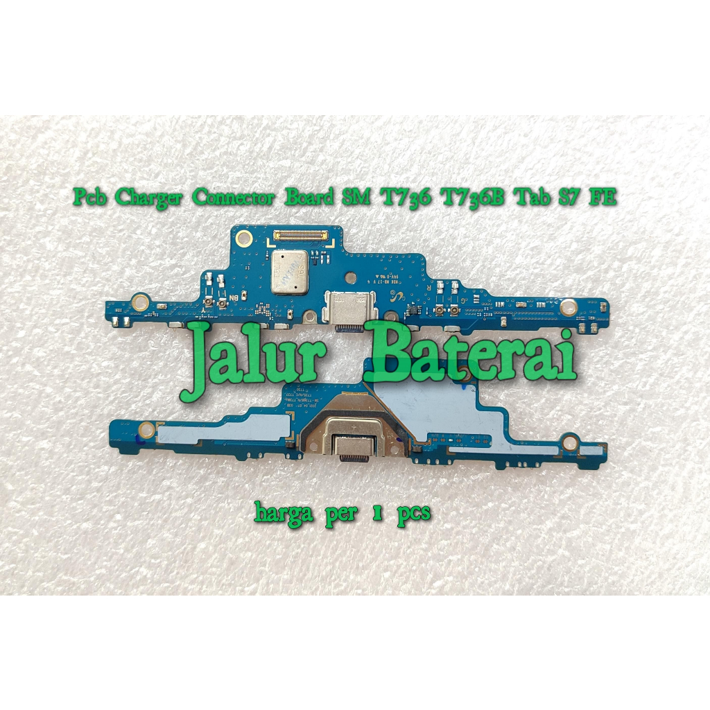 Pcb Cas Charger Connector Board Samsung T736 T736B Tab S7 FE