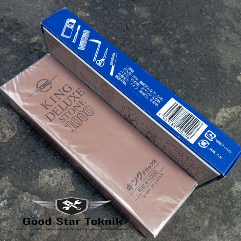 Batu asah pengash King Deluxe Stone 1000 Original King Batu Asahan