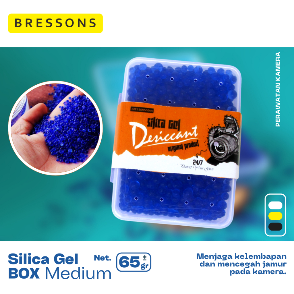 Silica gel Blue Silika Gel biru kotak