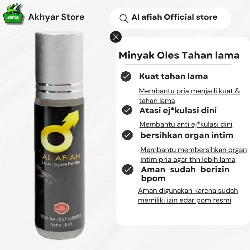 Al afiah Obat Oles Asli Original Bpom