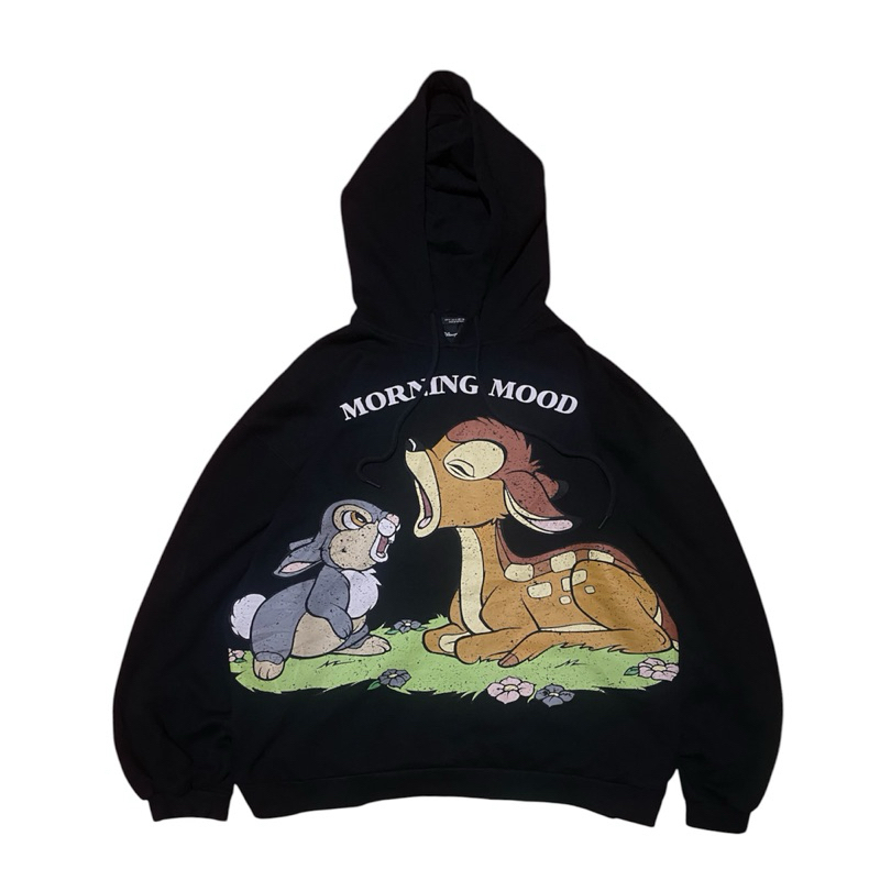 Hoodie Zara x Disney Morning Mood imited edition vintage cuma 1 di indo second original