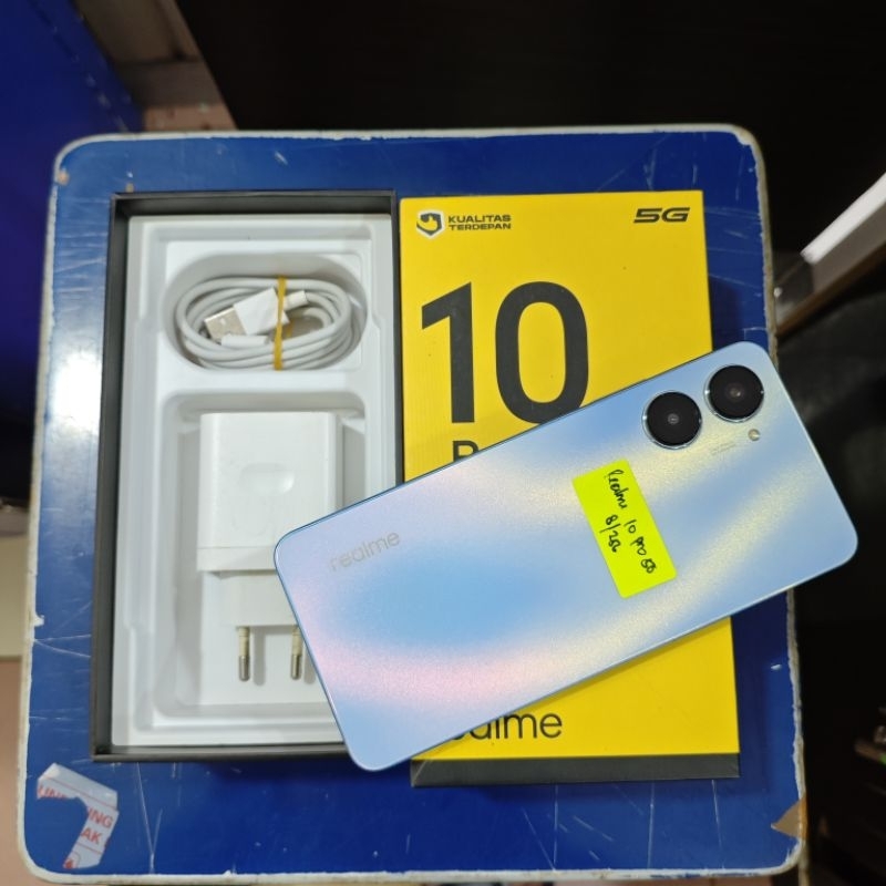 Realme 10 Pro 5G 8/256 GB Second Fullset Original