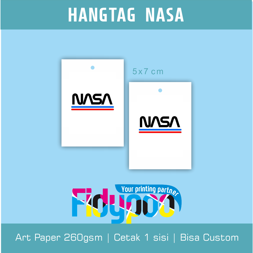 

Hangtag Nasa // label nasa