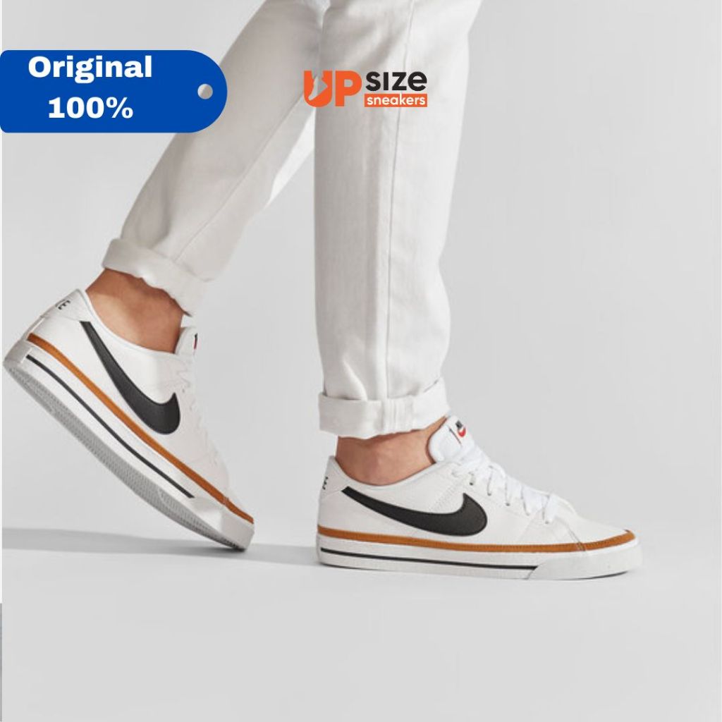 Sepatu sneakers pria NIKE COURT LEGACY NN original asli bnib DH3162 100