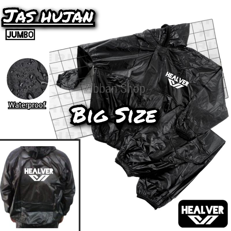 Jas hujan jumbo, jas hujan big Size