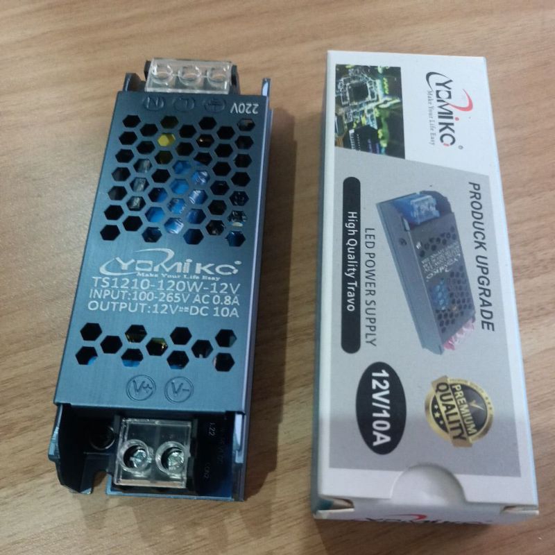 Yomiko LED Power Supply TSL1210-120W-12V