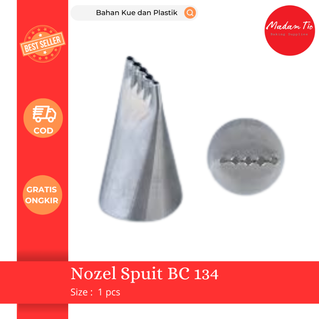 Nozel Spuit  BC 134 1 pcs