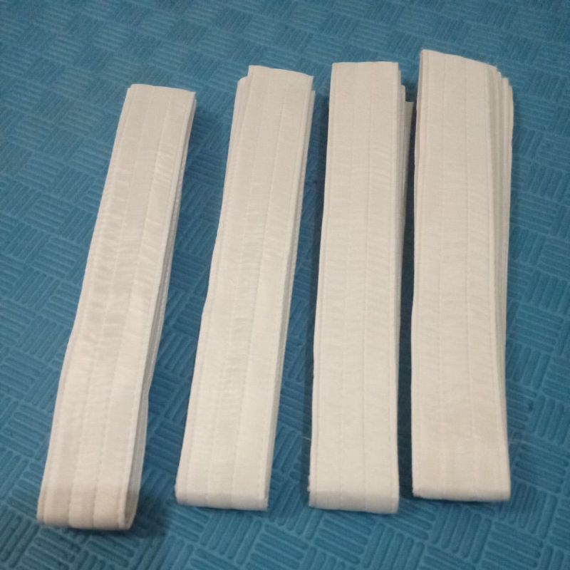 Sabuk Pencak silat/Sabuk Beladiri Putih Polos