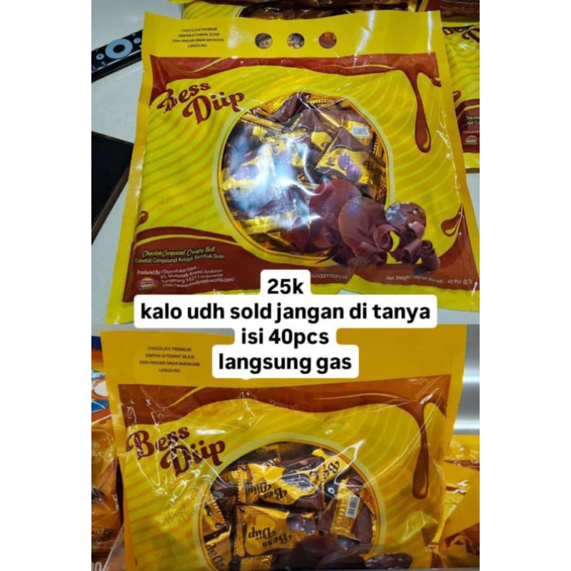 Bess Diip Cokelat || Coklat Murah || Coklat premium