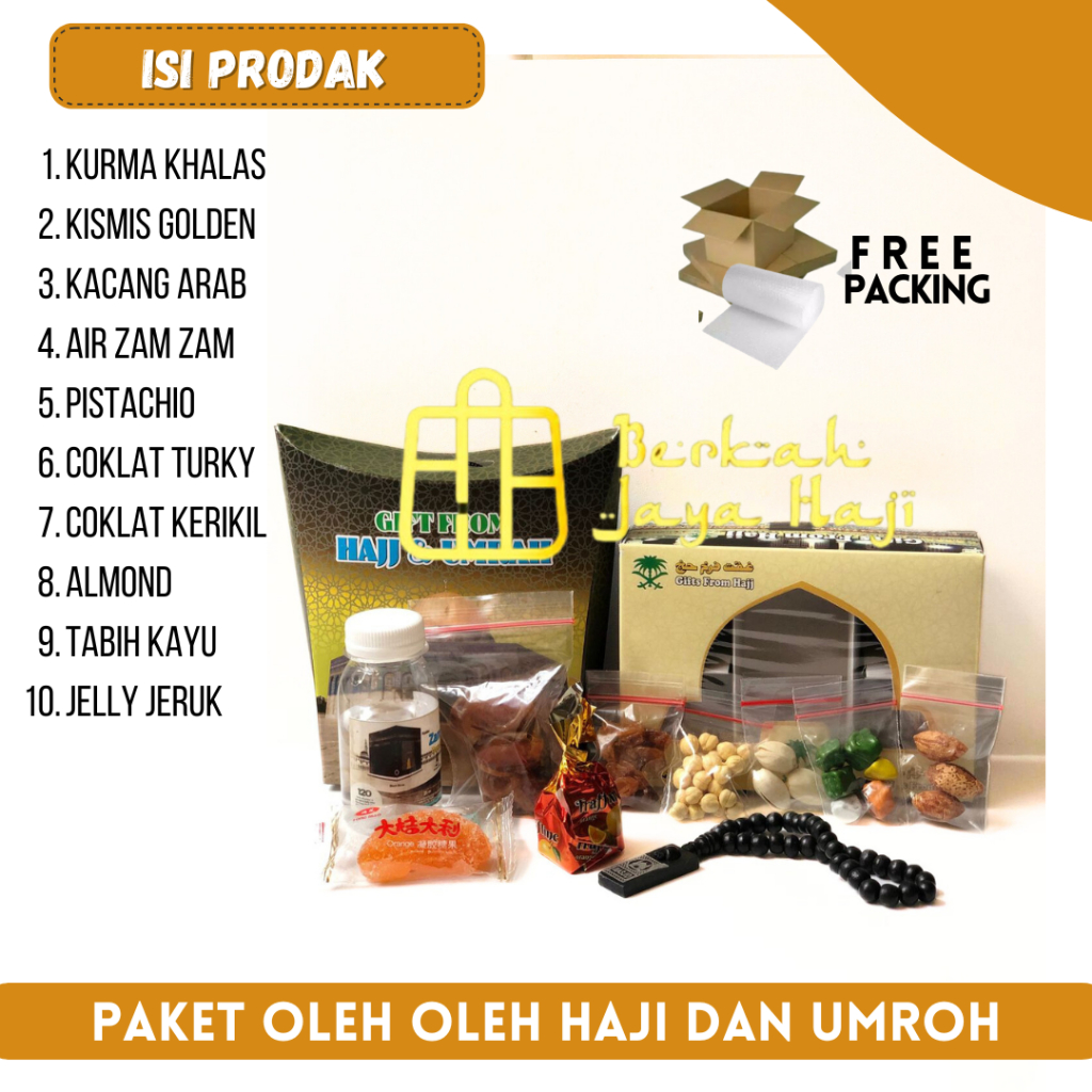 

Paket Special Hemat oleh oleh haji dan umroh