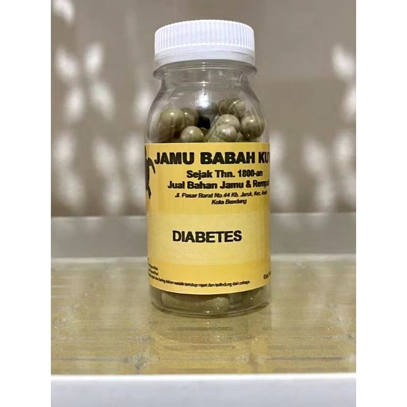 PROMO DISKON Obat Jamu Kapsul Tradisional DIABETES, MURAH Racikan BABAH KUYA