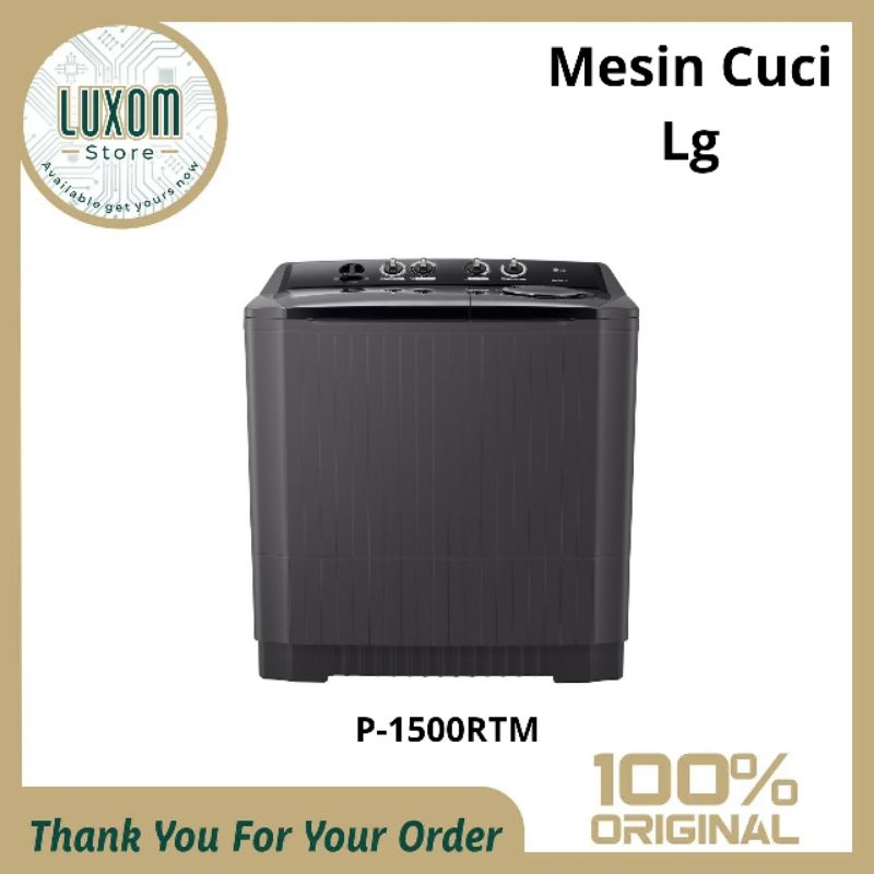 Mesin Cuci LG P-1500RTM (15kg) /Mesin cuci lg 2 tabung/mesin cuci lg