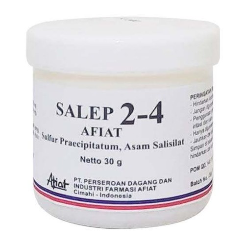 Salep 2-4 Afiat 30 gr salep untuk kulit salep 2 4