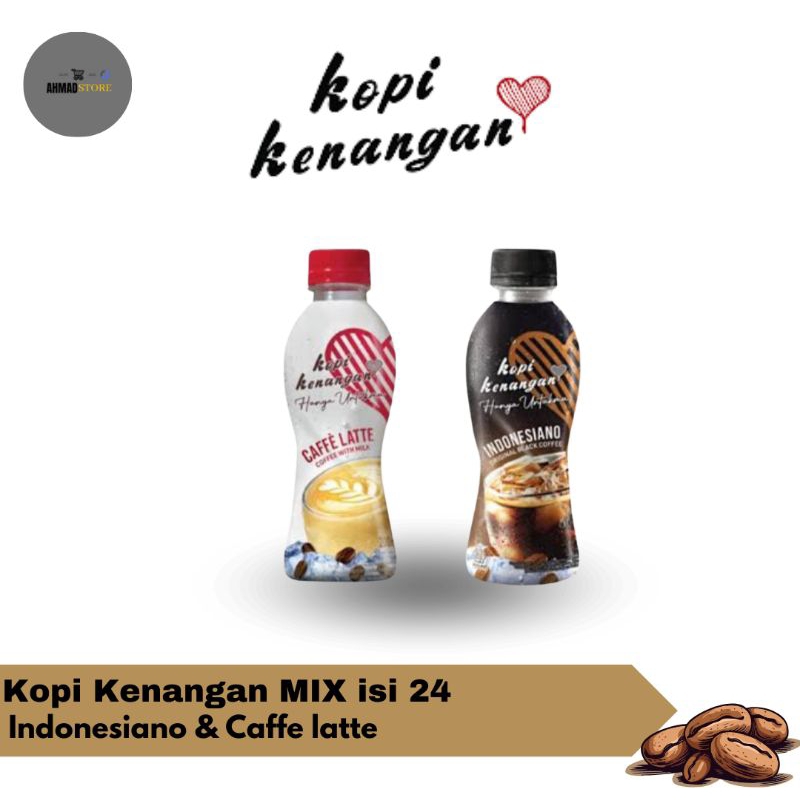 

kopi kenangan caffe latte botolan 200ML