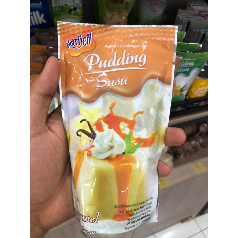 

Nutrijell puding susu caramel 142gr