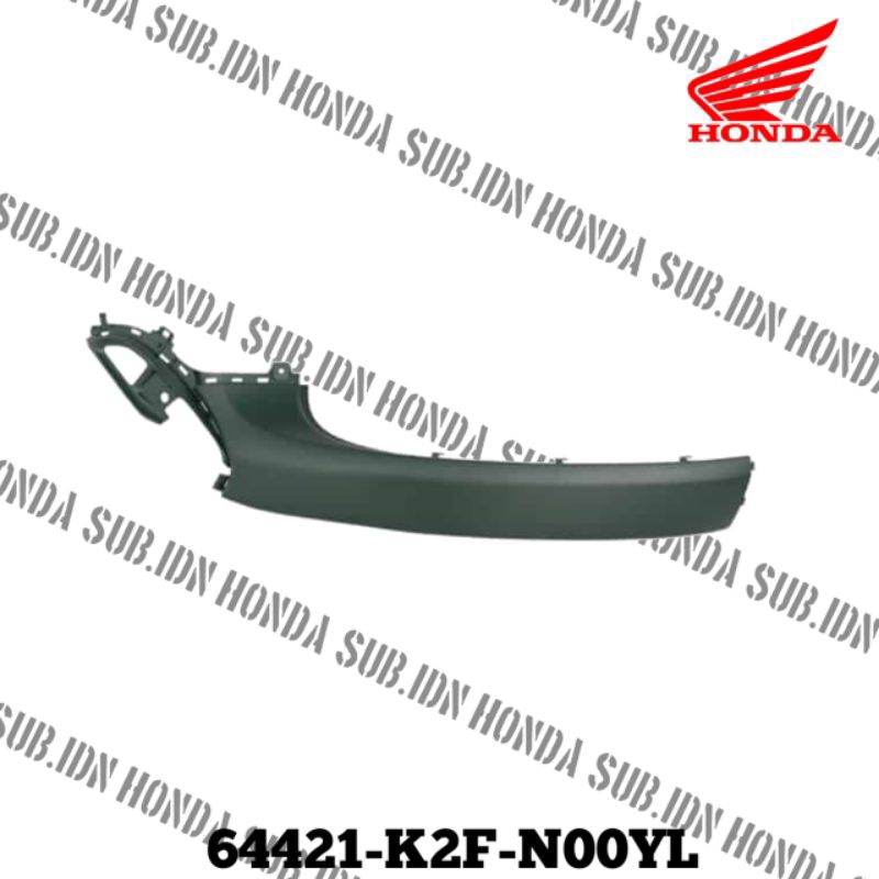 Cover Bawah Kanan Hijau Doff Honda Scoopy K2F 64421K2FN00YL