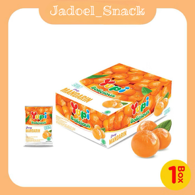 

Yupi Bolicious 24 x 5 Gr Rasa Jeruk Mandarin Strawberry by Jadoel_Snack