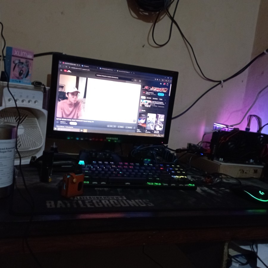 i3 7100 Mobo H110 Ram 16Gb ddr4 Support m.2 Paketan Mobo Procie Ram